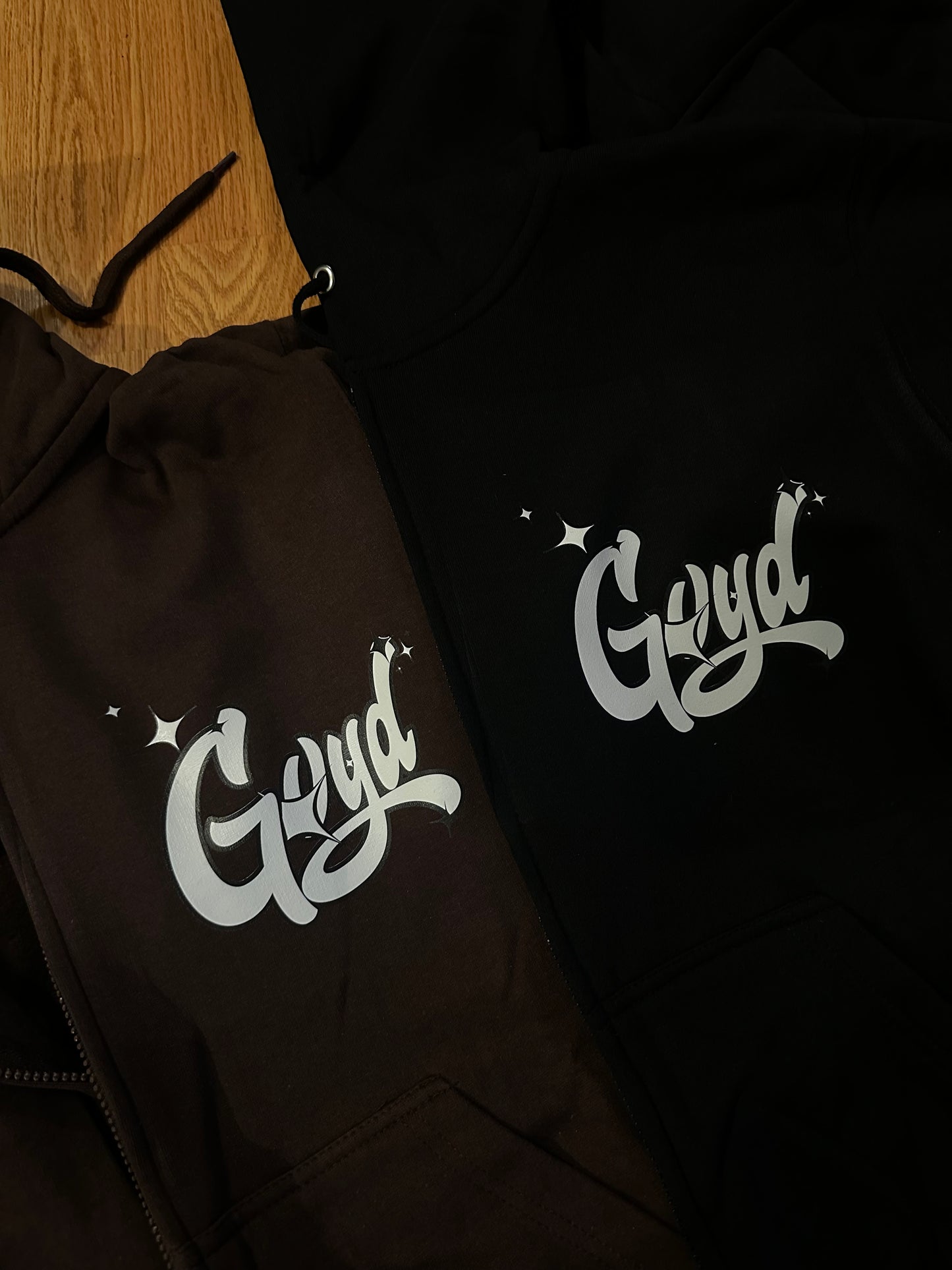 Black MOB Zip Up