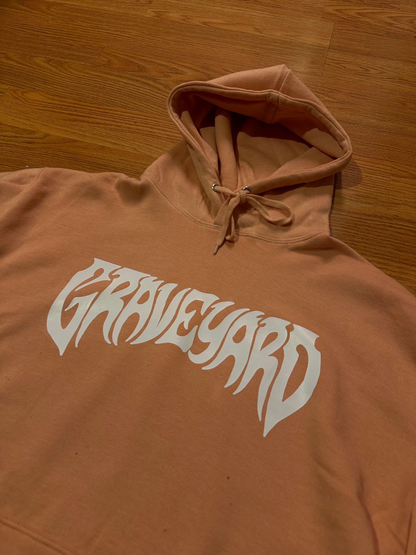 PEACH XL LOGO HOODIE