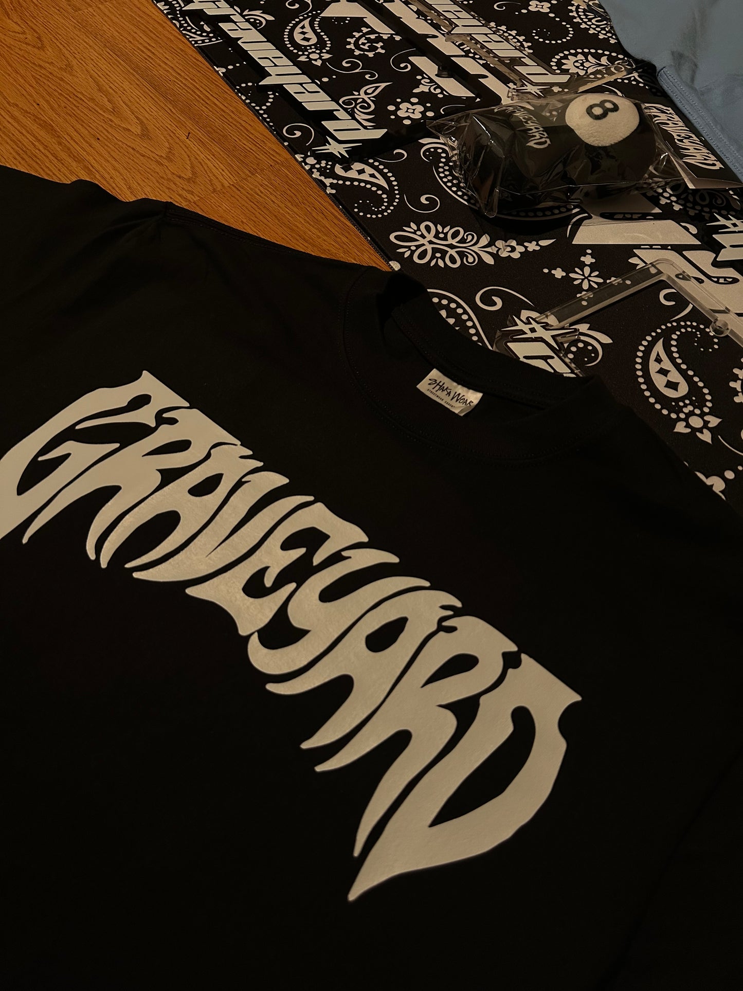 BLACK XXL LOGO TEE